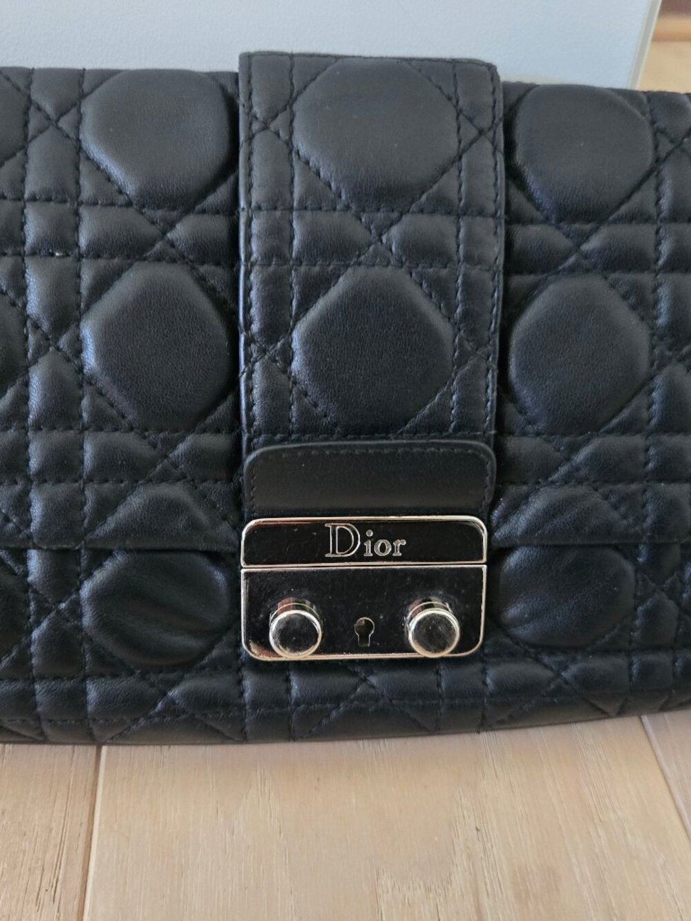 Dior Miss Dior Cannage Leather Crossbody Bag - Picture 11 of 13